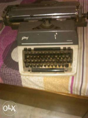 Godrej typewriter in good condition