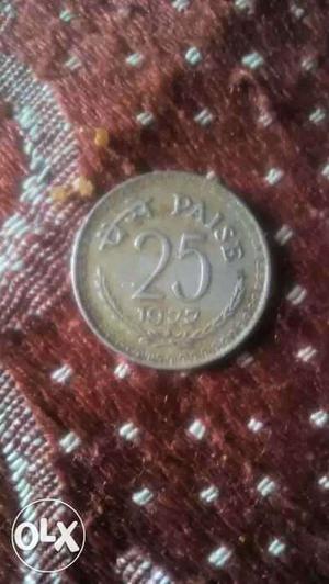  Indian coin 25