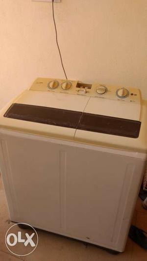 LG washing machine, used for 2 months. Later