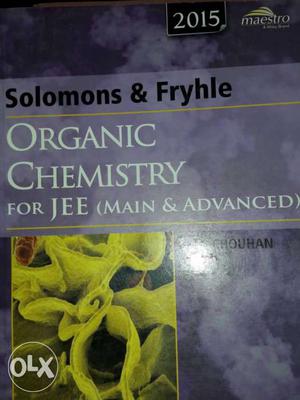 Organic chemistry for jee - Solomons & Fryhle