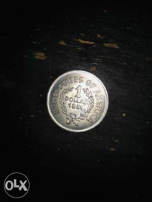 Original 1dollor american silver coin of 