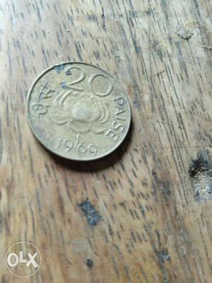 Round  Paise Coin
