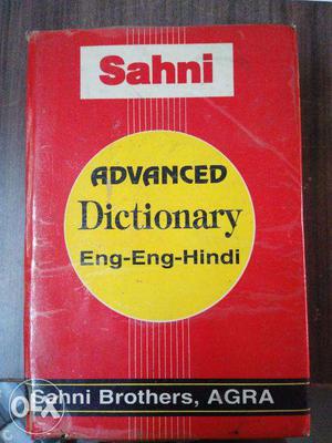 Sahani Brother's Dictionary Rs.200