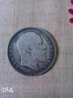 Silver Edward VII King And Emperor Coin
