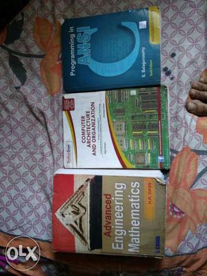 Three Text Books BE 2nd year with 40% discount