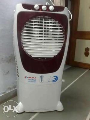 White And Red Bajaj Air Cooler