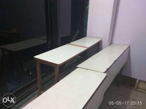 White Desk(4*3 feet) also suitable for engineering drawing