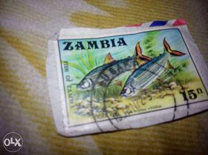Zambia 15n Postage Stamp