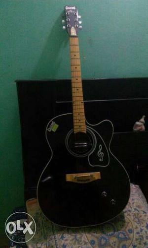 Black guitar