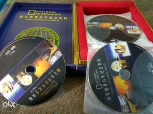 National Geographic Video Set of 25 CDs. All in