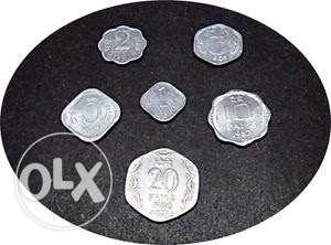  paise coins... Full set.