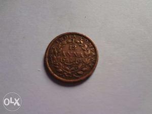 1/12 Indian Anna Coin