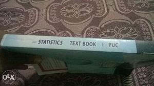 1st Puc statistics text book.  edition.