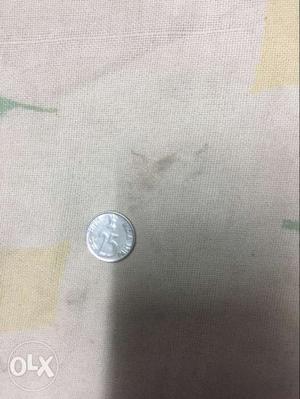 25 paise coin with Rhino