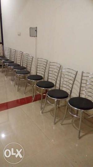 3 months old. 20 Heavy Steell chairs. 750 each.