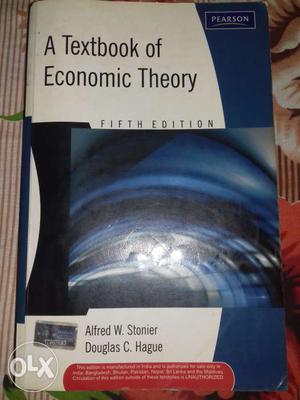 A textbook of economic theory, by Stonier and