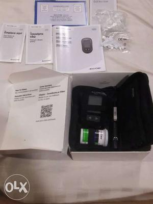 Accu-Check Aviva Blood Glucose Meter and a pack