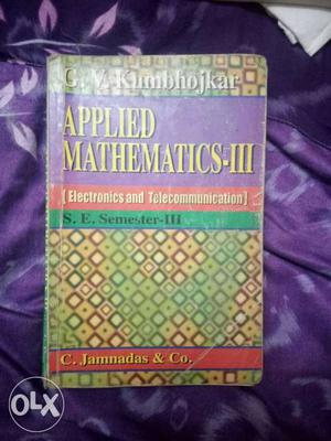 Applied mathematics lll Kumbhojkar in good