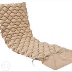 Beige Quilted Cushion