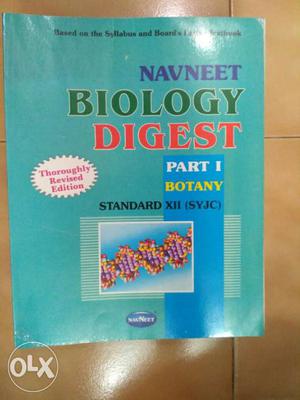 Biology digest 12th std clean book used only once