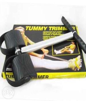 Black And Gray Tummy Trimmer And Box