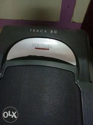 Black And Grey Track SC Kettler Treadmill
