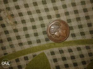 Brown Queen Victoria Coin