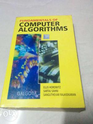 Computer Algorithms Book