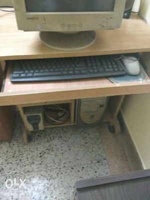Computer with mother board, cpu, speaker,