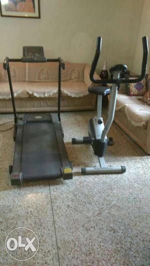 FITLINE treadmill and bike available at an attractive price
