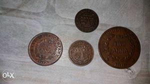 Four Copper Coins