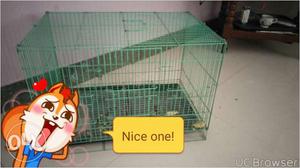 Good condition bird is Cage