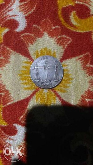 Gray Quarter Anna Coin