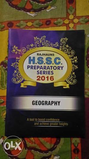 HSSC Geography Preparatory for NCERT. Book is
