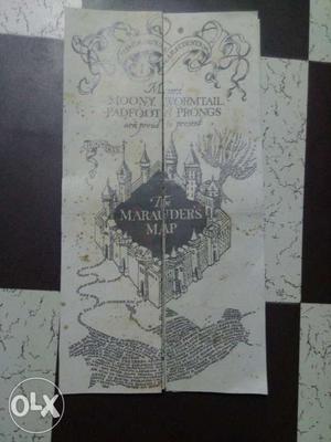 Harry potter marauder map replica best in quality