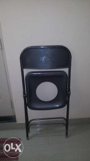 New Steel Chair (unused)with hollow in centre