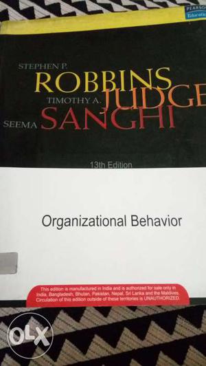 Organisational behaviour by Robbins 13 the edition