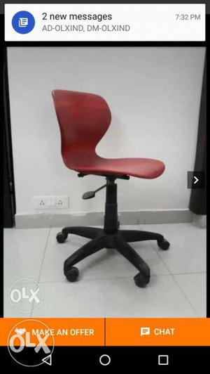 Red And Black Office Chair