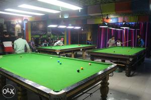 Star snooker table steel coushion nd italian stale