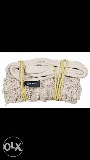 VIXEN COTTON VOLLEYBALL NET 20ply Hand knitted