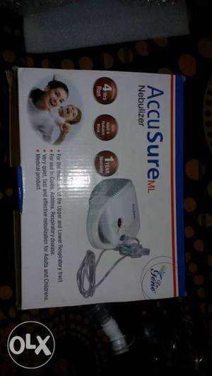 Accu sure Nebulizer not even one time used price negotiable
