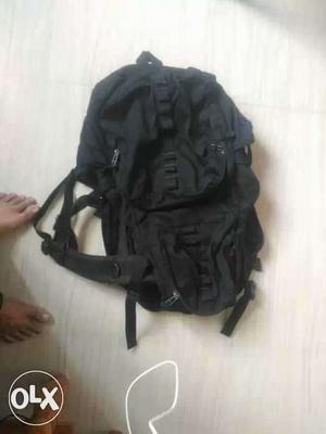 Black Backpack bag imported 