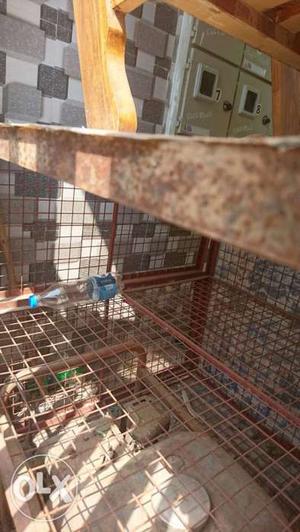 Double pet cage for sale