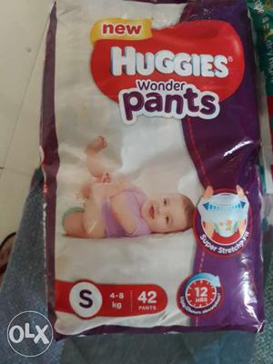 Huggies small size diaper 42 pieces, ordered a