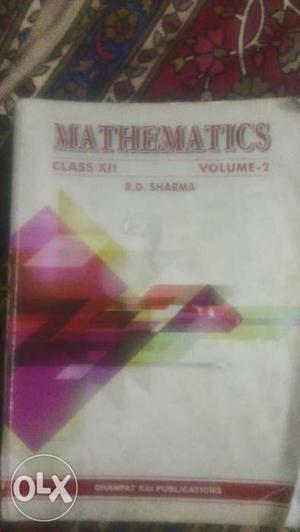 Mathematics Vol.1 and 2 Books