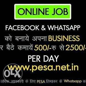 Online work daily 1 hour