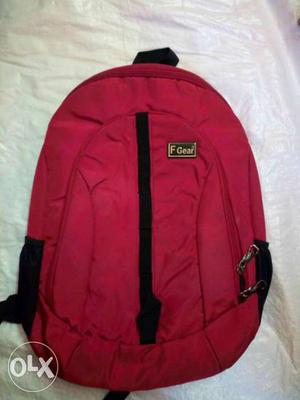 Red F Gear Backpack