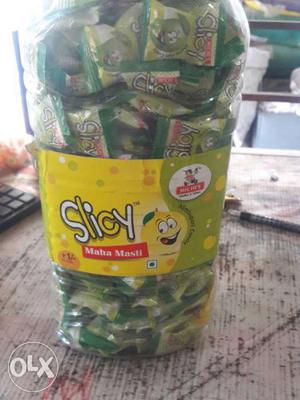 Slicy Candies In Plastic Pack