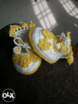 Summer wear baby booties pure cotton