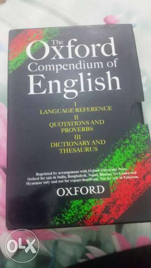 The Oxford Compendium Of English Book (brand New) NEVER USED